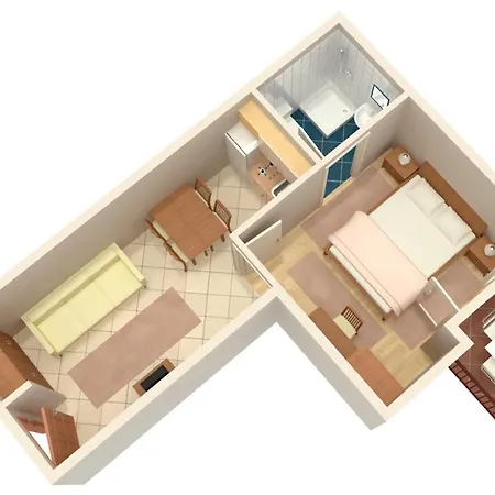 Apartment Apartments With A Parking Space Baska Voda, Makarska - 301 *