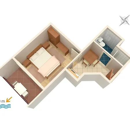 Apartment Apartments With A Parking Space Baska Voda, Makarska - 301 Baska Voda